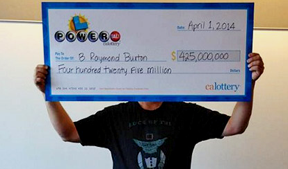 $425 миллионов в лотерею